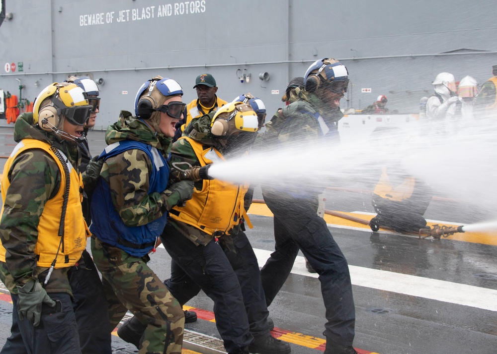 USS ESSEX Sea Trials