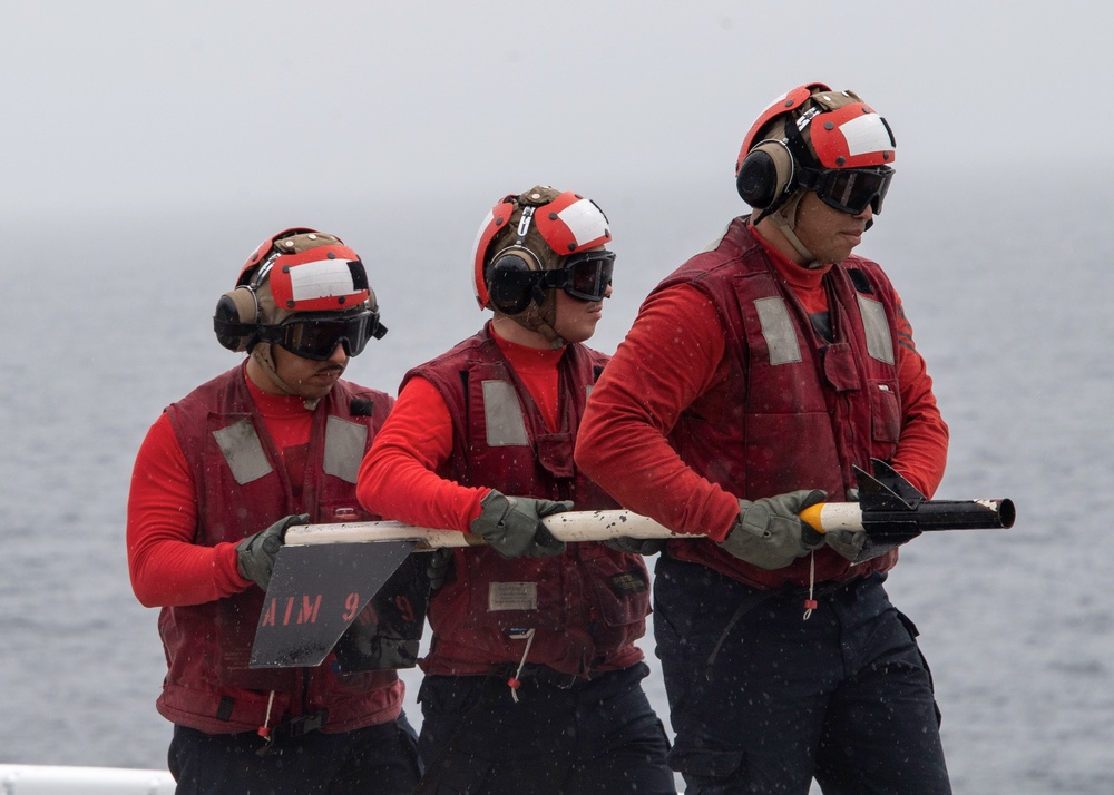 USS ESSEX Sea Trials
