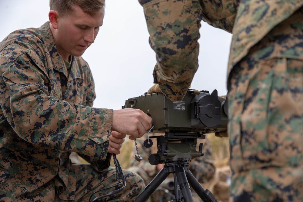 U.S. Marines conduct simulated close air support training during exercise Fuji Viper 20-2