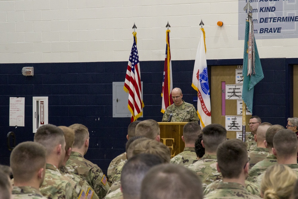 324th Military Police Company deploys in support of U.S. Southern Command