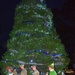 Hunter Army Airfield celebrates their annual tree lighting ceremony