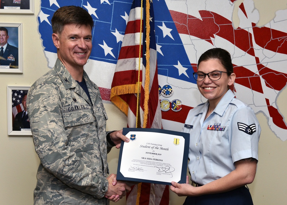 November Student of the Month