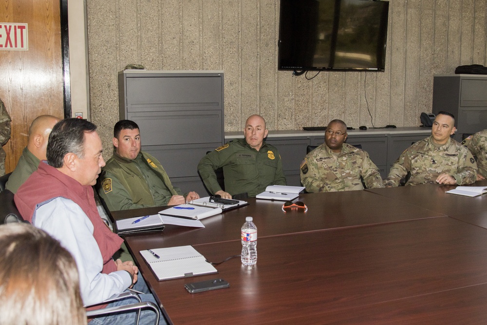 TF Gunslingers Staff visit cooperative partners in Del Rio, Texas