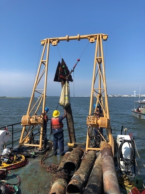 Coast Guard removes navigation hazards from New Jersey ICW