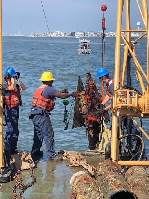 Coast Guard removes navigation hazards from New Jersey ICW