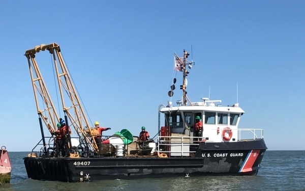Coast Guard removes navigation hazards from New Jersey ICW
