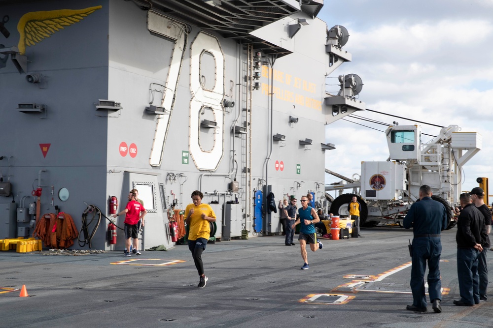 USS Gerald R. Ford Flight Deck 5K