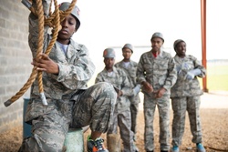 Air Force Junior ROTC cadets visit LRC [Image 4 of 10]