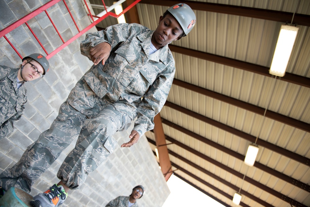 Air Force Junior ROTC cadets visit LRC