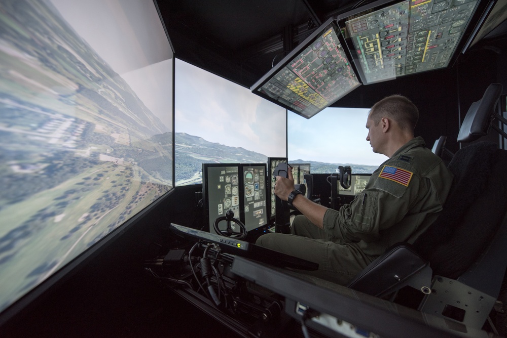 C-130 Hercules simulator trains Kentucky Air Guardsmen