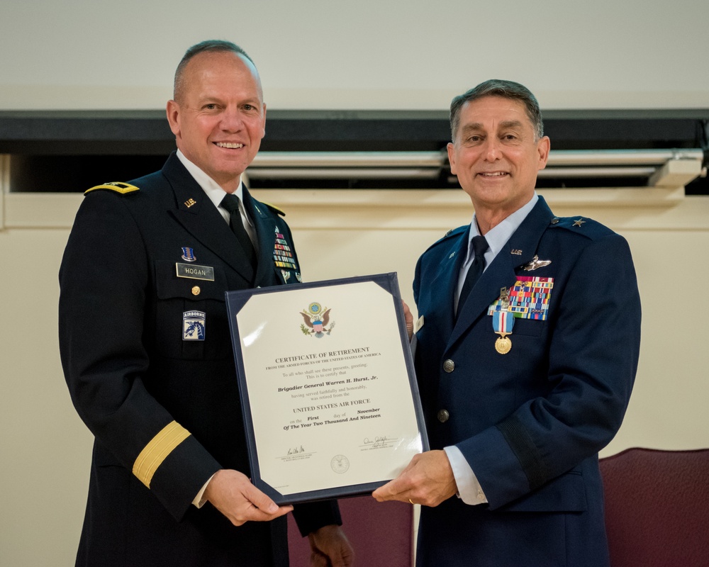 Hurst retires after 34 years of service