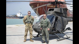 Retired Kiowa Warrior helicopters join partner Greek fleet
