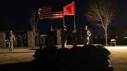The 2nd Brigade Engineer Battalion, 3rd ABCT commemorates the 69th Burning of the Colors Ceremony