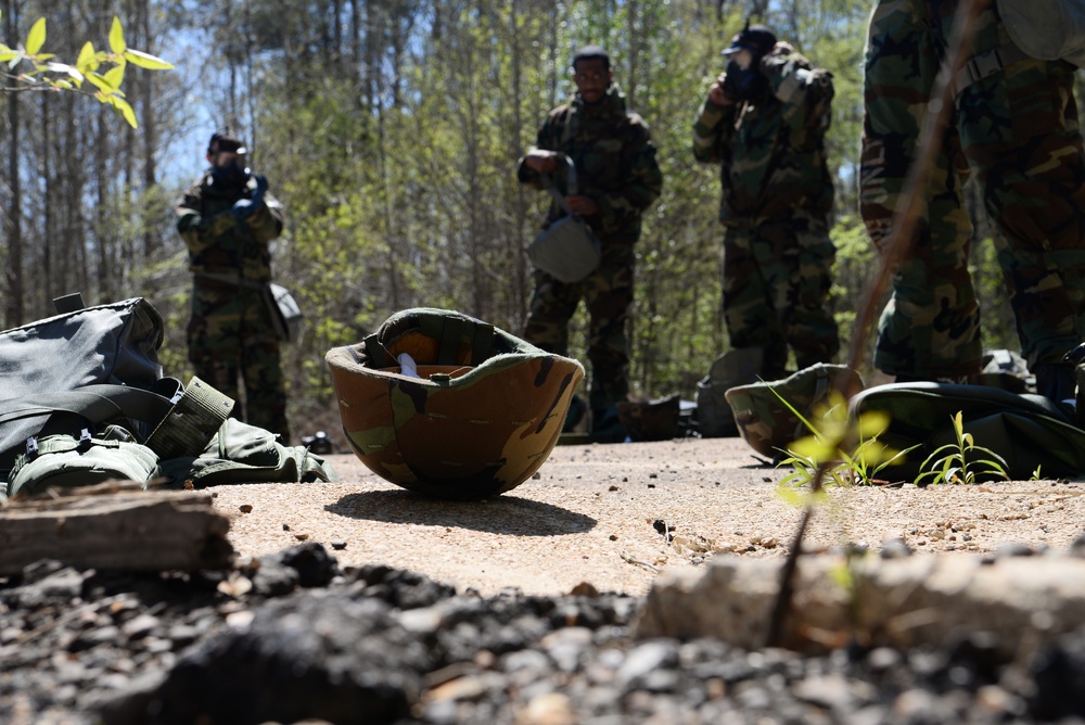 Blaze Arena: Airmen boost gas mask confidence with new chamber