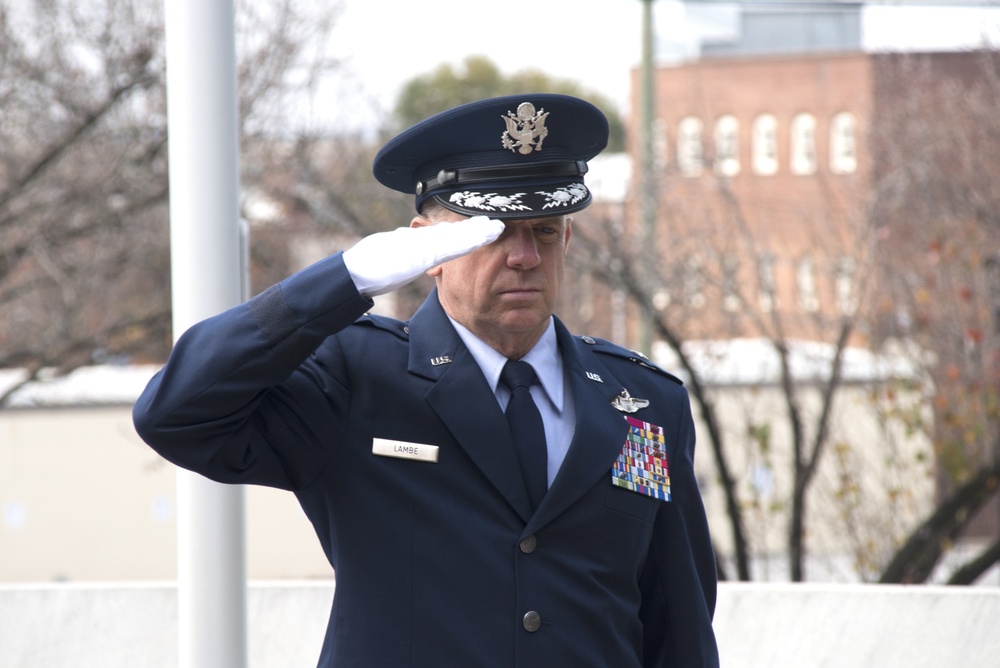 South Carolina National Guard participates in wreath laying ceremony in honor of fallen service members