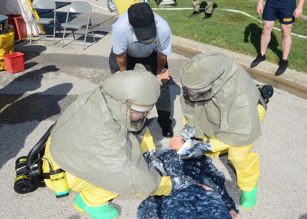 NHC Corpus Christi decon team cleans up in recertification exercise