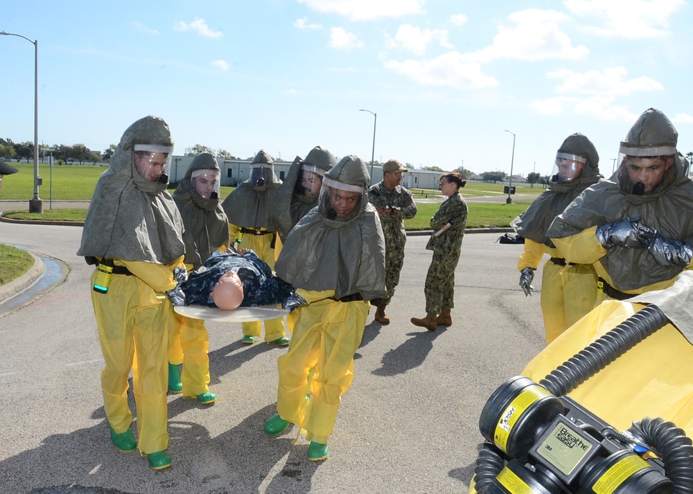NHC Corpus Christi decon team cleans up in recertification exercise