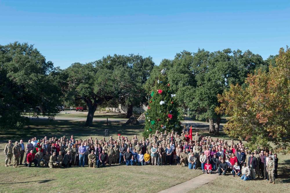 Texas Military Department Holiday Tree Lighting 2019