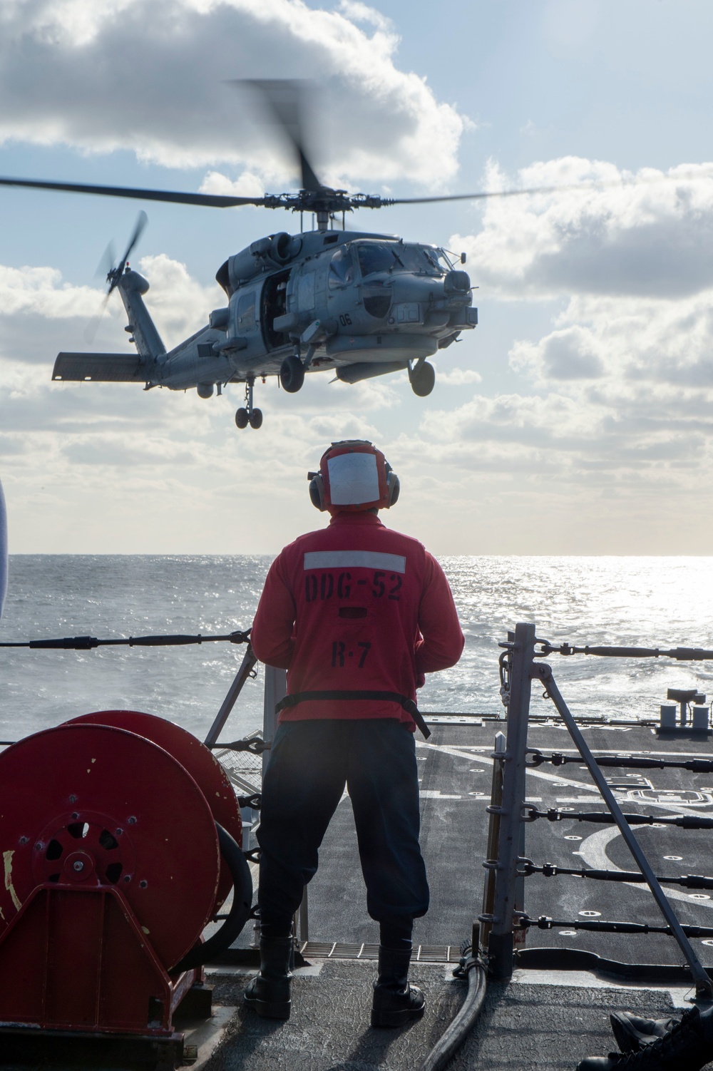 USS Barry Conducts Exercise on Patrol