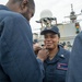 Barry Holds Frocking Ceremony for Fall 2019 Advanced Sailors