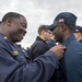 Barry Holds Frocking Ceremony for Fall 2019 Advanced Sailors