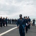 Barry Holds Frocking Ceremony for Fall 2019 Advanced Sailors