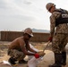 U.S. Navy Seabees deployed with Naval Mobile Construction Battalion 5’s Detail Sasebo work on the seawall repair project on board Commander Fleet Activities Sasebo