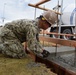 U.S. Navy Seabees deployed with NMCB-5’s Detail Iwakuni continue construction on environmental enclosures