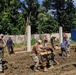 U.S. Navy Seabees deployed with NMCB-5’s Detail Palawan continue construction on Malatgao Elementary School