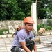 U.S. Navy Seabees deployed with NMCB-5’s Detail Palawan continue construction on Malatgao Elementary School