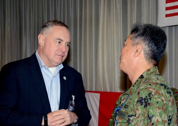 Yama Sakura 77 welcome social at Camp Kengun