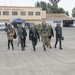 Adm. James G. Foggo III, commander, U.S. Naval Forces Europe-Africa with senior officials from North Macedonia onboard Naval Air Station Sigonella