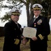 CIWT’s Cmdr. James Dudley Piped Ashore, Culminates 37 Years of Faithful Service