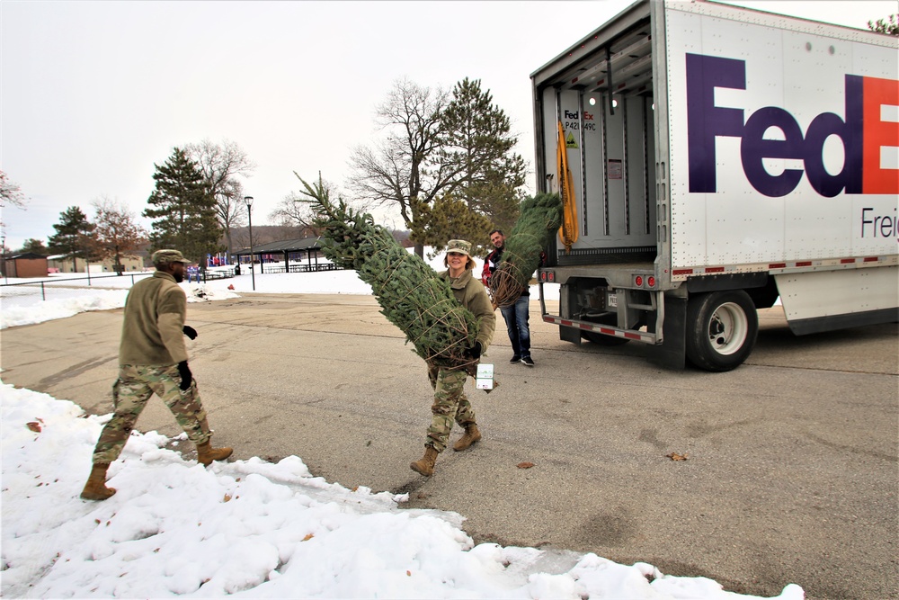 2019 Trees for Troops event at Fort McCoy