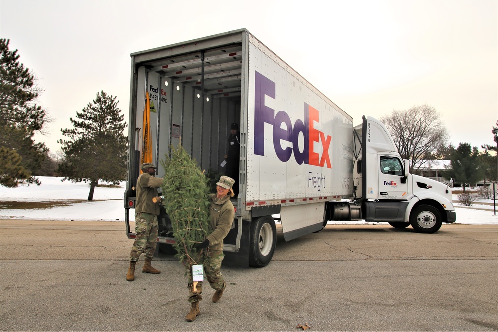 2019 Trees for Troops event at Fort McCoy