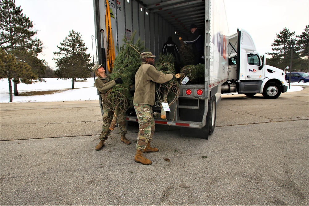 2019 Trees for Troops event at Fort McCoy