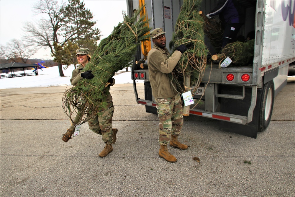 2019 Trees for Troops event at Fort McCoy