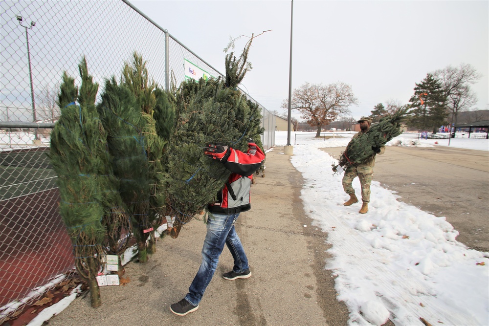 2019 Trees for Troops event at Fort McCoy