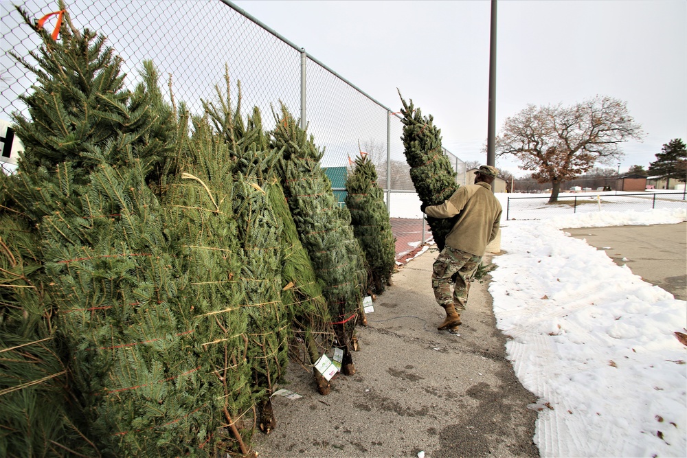 2019 Trees for Troops event at Fort McCoy