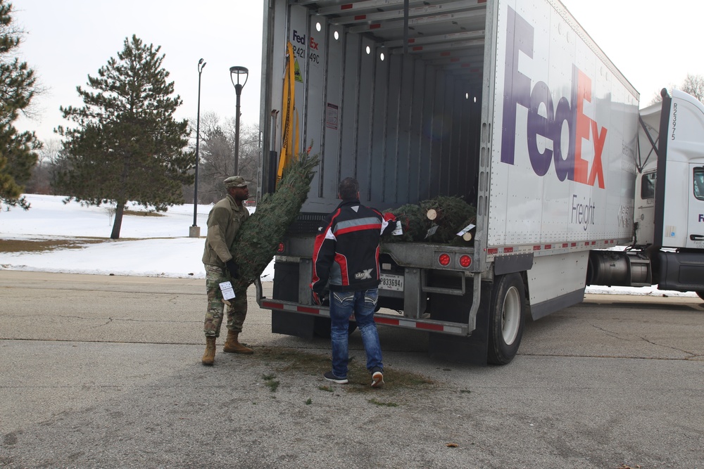 2019 Trees for Troops event at Fort McCoy