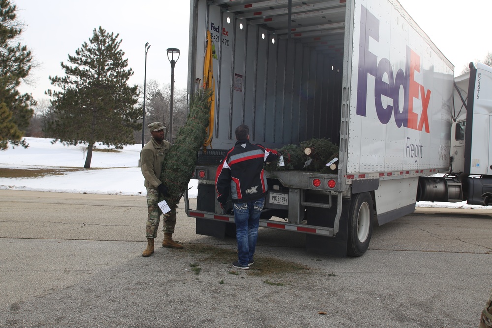 2019 Trees for Troops event at Fort McCoy