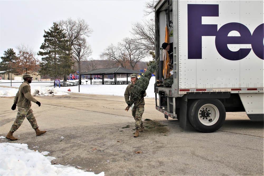 2019 Trees for Troops event at Fort McCoy