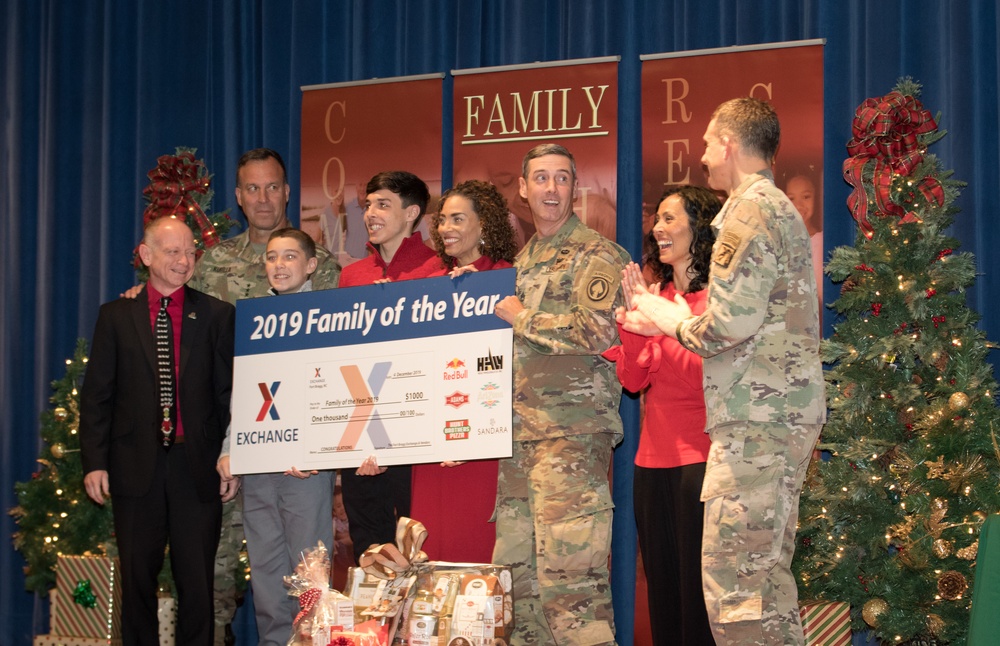 The Marquis family kicks off the Holiday Season with a bright start at Fort Bragg