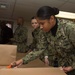 GHWB Sailors Assemble Care Packages