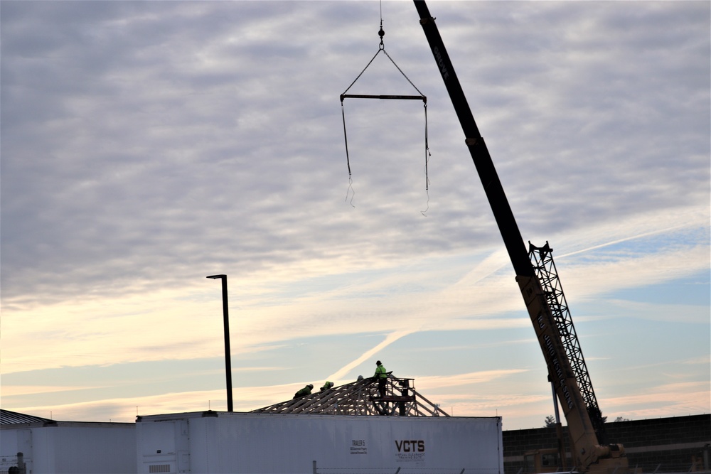 Construction of new simulations buildings continues at Fort McCoy