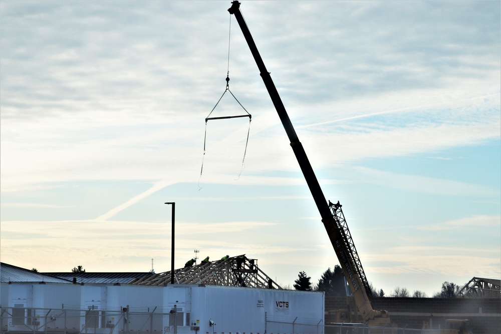 Construction of new simulations buildings continues at Fort McCoy