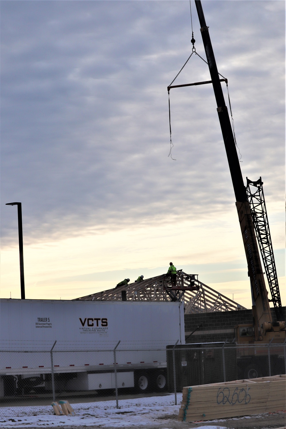 Construction of new simulations buildings continues at Fort McCoy