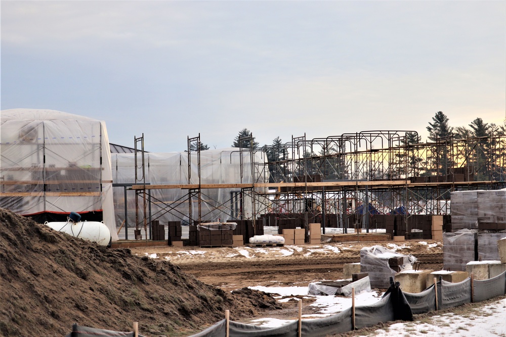 Construction of new simulations buildings continues at Fort McCoy