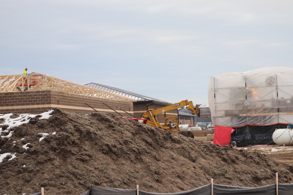 Construction of new simulations buildings continues at Fort McCoy