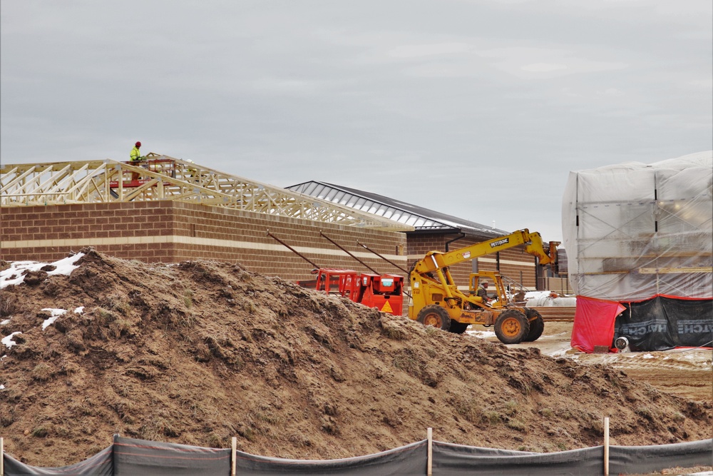 Construction of new simulations buildings continues at Fort McCoy